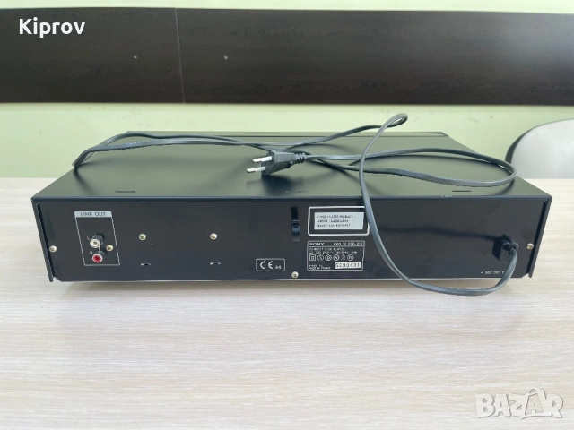 🎶 Sony CDP-212 – CD плеър | Много запазен, без забележки, снимка 4 - Аудиосистеми - 53643942