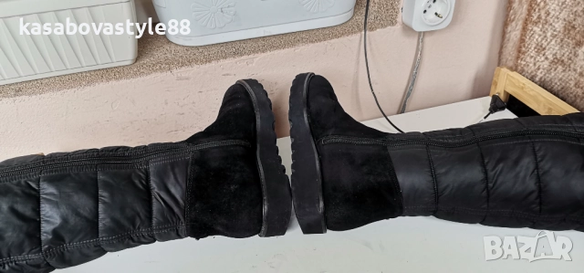 Ботуши Hogl Gore-tex 37н.Естествен велур , снимка 3 - Дамски ботуши - 52877222