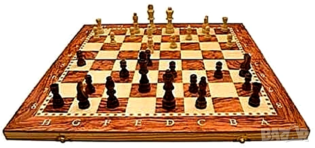 Дъска за шах, дъска за табла, голяма 48х48см, дървена шахматна дъска за табла и дама, Шахмат, Игра, снимка 10 - Шах и табла - 28527992