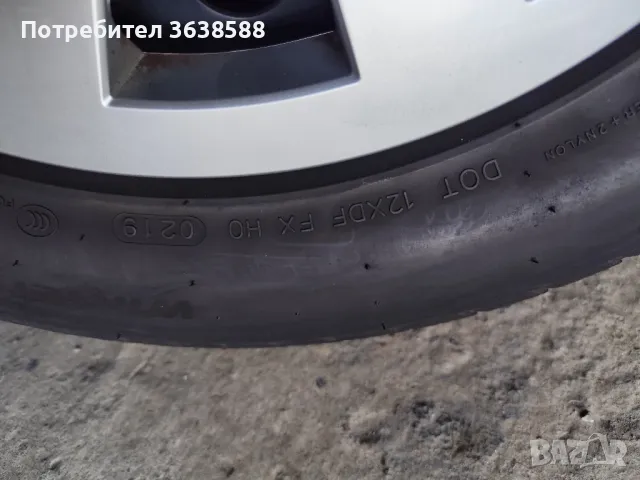 железни джанти с зимни гуми 185 65 15 и 16 оригинални тасове 5х112 за audi volkswagen SKODA, снимка 4 - Гуми и джанти - 49851958