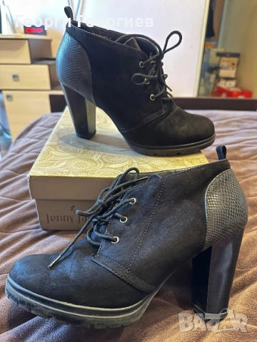 Обувки на висок ток, снимка 3 - Дамски елегантни обувки - 51480489