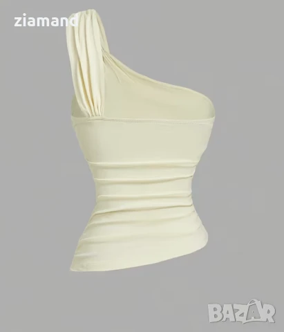 Дамски топ с едно рамо, снимка 2 - Потници - 51132823