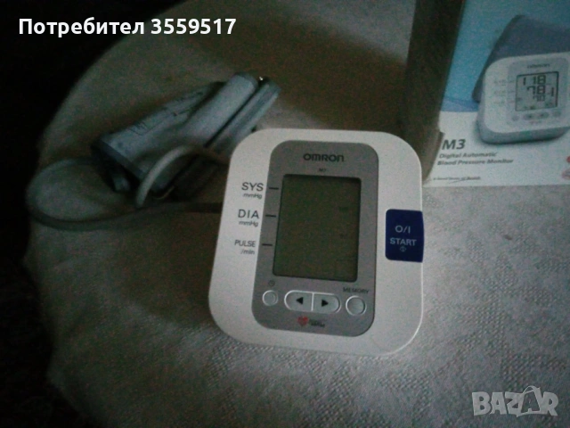 апарат за кръвно омрон, снимка 3 - Уреди за диагностика - 54275863