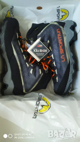 La Sportiva Aequilibrium Hike GTX Carbon/Papaya , снимка 5 - Спортни обувки - 47104889