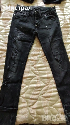 Перфектни дънки Philip Plein , снимка 2 - Дънки - 53916334