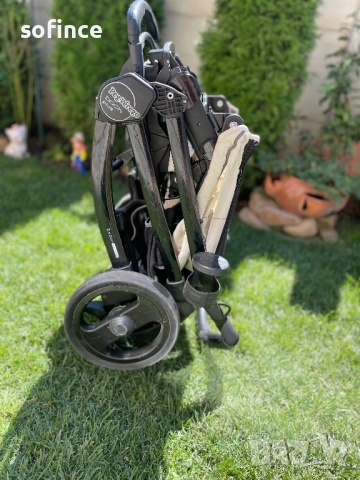 Детска количка 3 в 1 Peg Perego Book Plus Sportivo SL, Perla, снимка 18 - Детски колички - 51546479