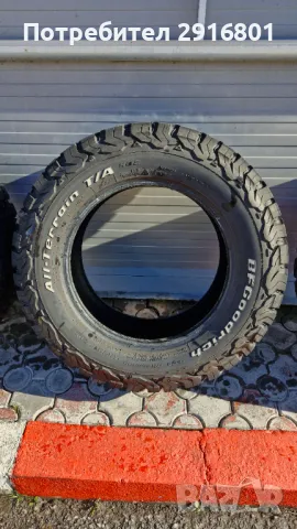 Под 5хил.км.! Гуми 245/65/17 BFGoodrich AllTerrain, снимка 4 - Гуми и джанти - 48299994