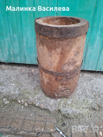 Стара дървена чутора, снимка 4 - Антикварни и старинни предмети - 53386021