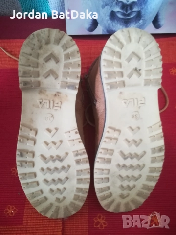 Дамски боти кец FILA 38#, снимка 7 - Дамски боти - 51623735