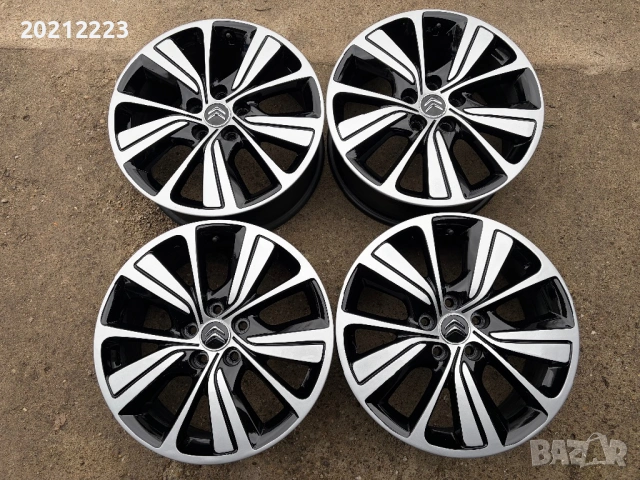 4 броя алуминиеви джанти за Citroen C4 Picasso II 17, снимка 3 - Гуми и джанти - 53477299