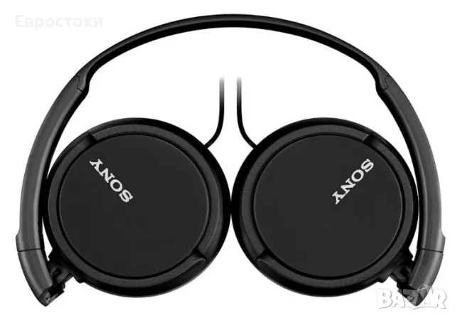 Слушалки SONY MDR-ZX110AP, кабелни слушалки с микрофон, цвят: черно, снимка 3 - Слушалки и портативни колонки - 48546471