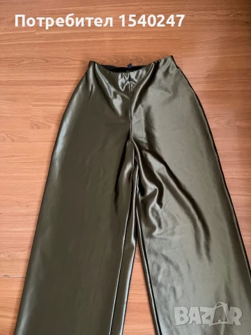 Дамски сатиниран панталон, снимка 2 - Панталони - 50583902