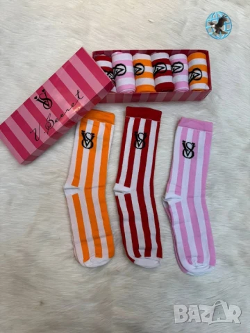 чорапи в кутия , снимка 9 - Дамски чорапи - 50580688