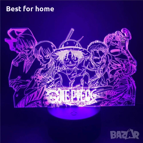 3D нощни лампa LED, снимка 2 - Лед осветление - 52795714