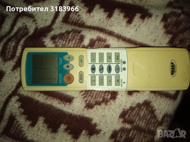 диставционно за климатик Осака инвертор, снимка 2 - Дистанционни - 47454240