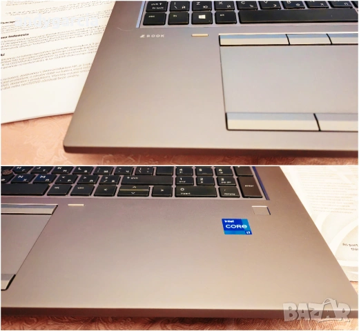 HP ZBook Fury 17 G8/17.3 4K Ultra HD IPS/Intel Core i7/NVidia RTX A2000 4GB/16GB RAM/256GB SSD, снимка 10 - Лаптопи за работа - 53995278