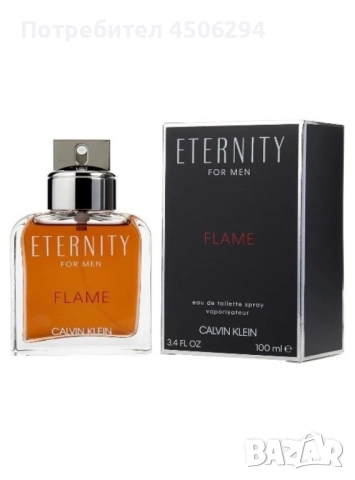 Calvin Klein Eternity FLAME 🔥 , снимка 5 - Мъжки парфюми - 52167169
