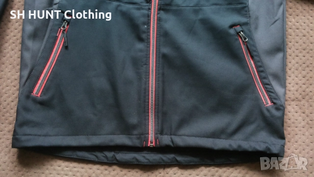BLAKLADER 4950-2516 Softshell Work Jacket Black/Red размер L работна горница W4-169, снимка 5 - Якета - 52075518