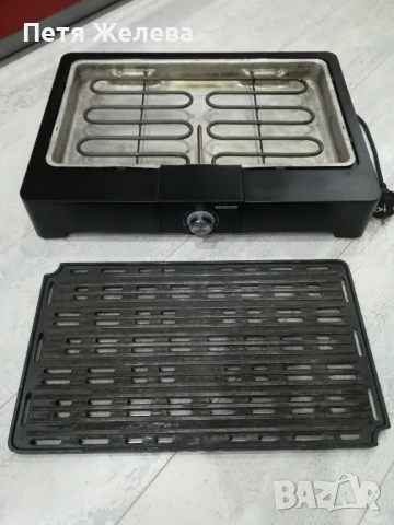 Електрическа скара SEVERIN (PG 8563)-2200w с регулируем термостат, снимка 4 - Скари - 50738997