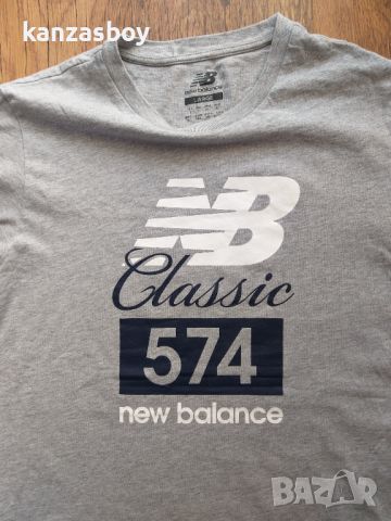 new balance classic 574 - страхотна мъжка тениска Л