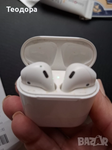 APPLE AIRPODS  БЯЛ