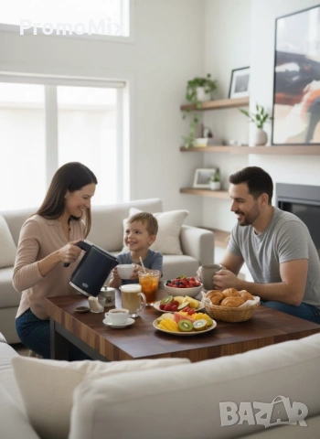 Електрическа кана за вода Nexser NS-1890 1500W кана за топла вода чайник, снимка 2 - Кани - 53531524