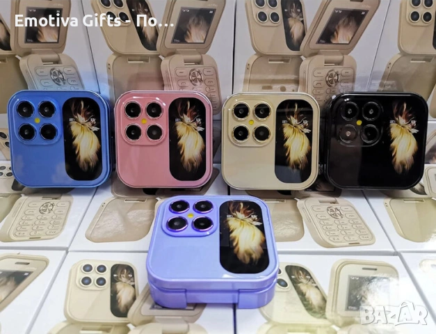 i17 Pro – Сгъваем телефон с 4 камери 48 MP | Dual SIM | Български език , снимка 3 - Телефони с две сим карти - 53293963