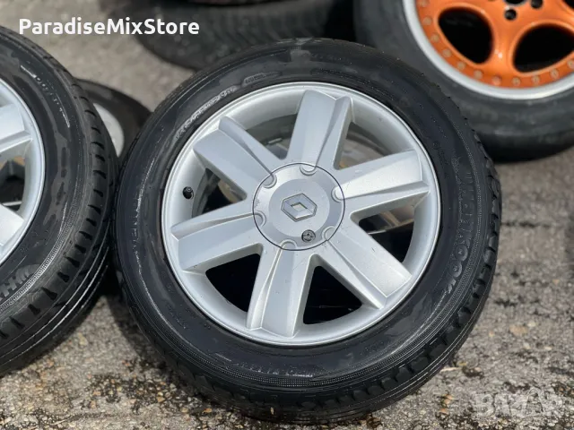 4х100 16 Джанти Renault Clio Megane Scenic Grand Scenic Modus 4x100 Рено, снимка 3 - Гуми и джанти - 50145987