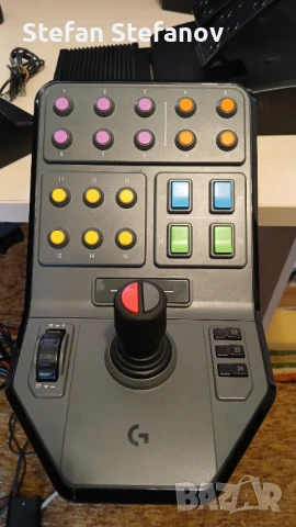 Logitech Saitek G Heavy Equipment волан компект за farming simulator Play Station компютър камион, снимка 2 - Джойстици и геймпадове - 51345785