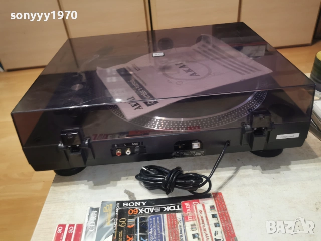 AKAI ATT05U USB-ВНОС GERMANY 0703261953, снимка 6 - Грамофони - 53749146