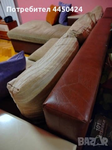 Продавам ъглов диван, снимка 2 - Дивани и мека мебел - 53061152