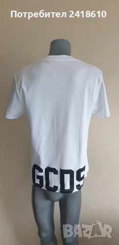 GCDS Milano Cotton Mens Size S НОВО! ОРИГИНАЛНА Мъжка Тениска!, снимка 5 - Тениски - 53917848