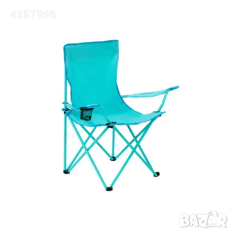 Сгъваем къмпинг стол, С калъф, Тюркоаз 