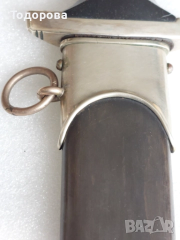 WW2-Немски SS кортик (кама)първа емисия,отлично състояние, снимка 12 - Антикварни и старинни предмети - 52592520