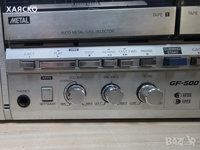 SHARP GF-500, снимка 5 - Радиокасетофони, транзистори - 52198344