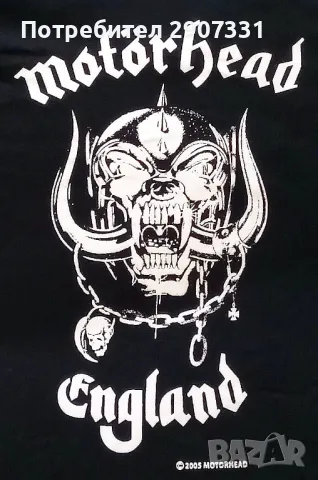 тениска с дълъг рукав и качулка групи Motorhead. 2005. Официален продукт, снимка 2 - Тениски - 49874918