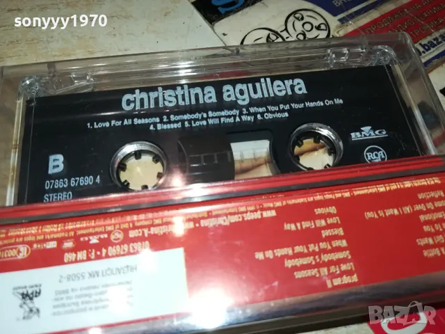 CHRISTINA AGUILERA-ORIGINAL TAPE 1404251913, снимка 6 - Аудио касети - 49895804