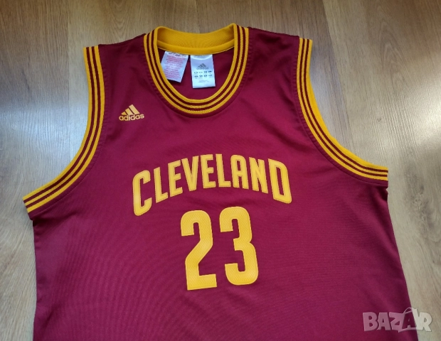 NBA / Cleveland Cavaliers / #23 LeBron James - баскетболен потник Adidas, снимка 4 - Детски тениски и потници - 51897182