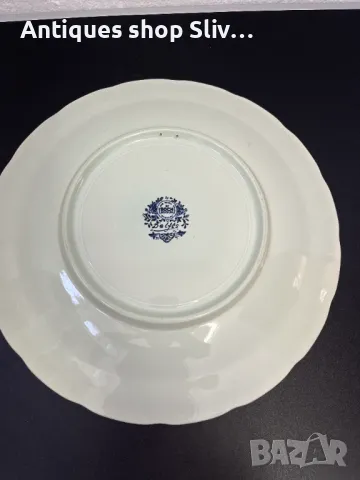 Голяма порцеланова чиния за стена - Royal Delft-Boch. №5787, снимка 5 - Колекции - 46846804