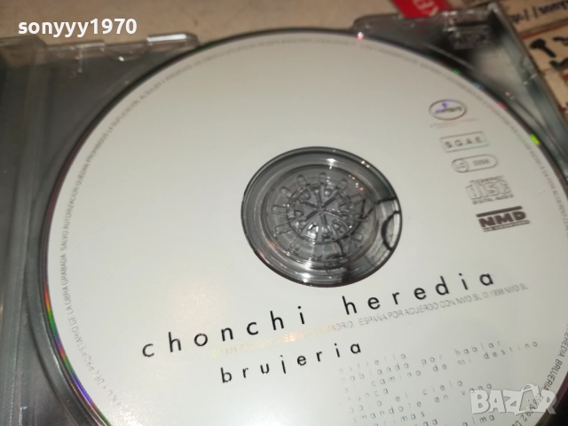 CHONCHI HEREDIA CD 1310250623, снимка 6 - CD дискове - 52032813