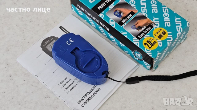 Тестер за дебелината на лаковото покритие за автомобили, снимка 4 - Друга електроника - 51242816