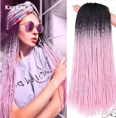 Плитки с видлон и канекалон, снимка 9 - Фризьорски услуги - 53091518