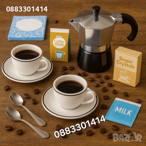 Детски сервиз за кафе + Кафеварка , снимка 3 - Други - 52496846