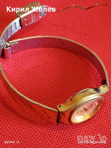 Дамски часовник Lorus Quartz JAPAN позлатен много красив 51876, снимка 7 - Дамски - 53492053