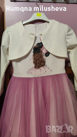 Официални рокли за момиче 110 ръст и 122., снимка 4 - Детски рокли и поли - 50045971