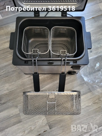 фритюрник SilverCrest, снимка 6 - Фритюрници - 53835252