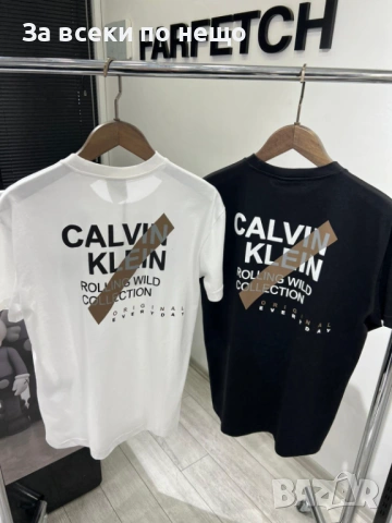 Calvin Klein Мъжка Тениска👕Мъжка Блуза С Къс Ръкав Луис Витон Код SА Brand-5