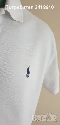 POLO Ralph Lauren Pique Cotton Mens Size M ОРИГИНАЛ! Мъжка Тениска!, снимка 8 - Тениски - 47164136