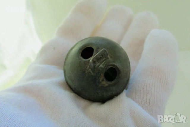 Древна бронзова камбана - звънче с пукнатина, снимка 3 - Антикварни и старинни предмети - 51456581