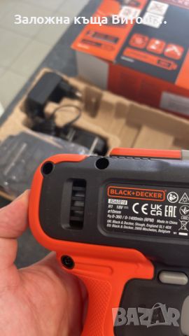 Акумулаторен Винтоверт Black & Decker ( BDASB18 ), снимка 3 - Винтоверти - 46082298